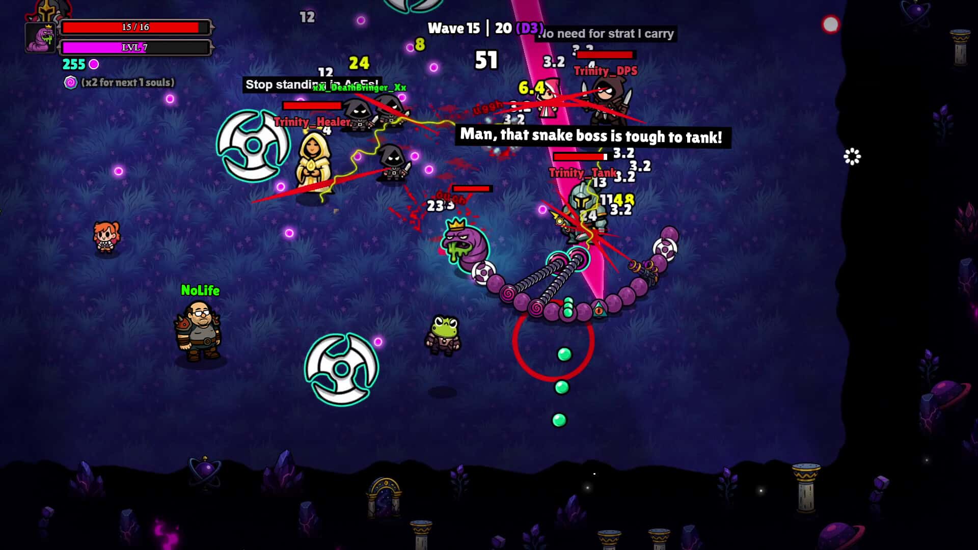 我是BOSS Noobs Are Coming背景